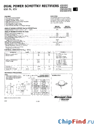 Datasheet SMDA15C-5 manufacturer Microsemi