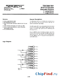 Datasheet TC380AL/CL manufacturer Microsemi