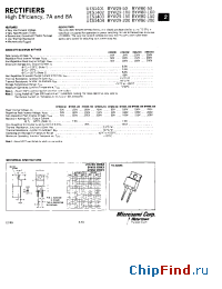 Datasheet UES1401 manufacturer Microsemi