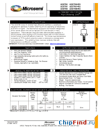 Datasheet UES705R manufacturer Microsemi