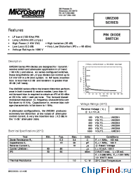 Datasheet UM2300 manufacturer Microsemi