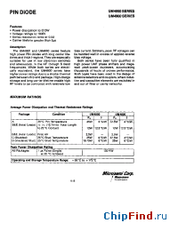 Datasheet UM4010 manufacturer Microsemi