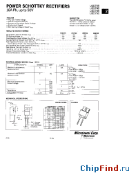 Datasheet USD735 manufacturer Microsemi