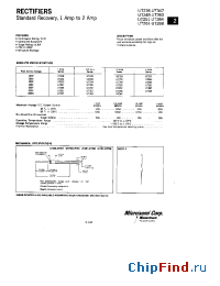 Datasheet UT234 manufacturer Microsemi