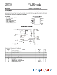 Datasheet MIK34063A manufacturer Микрон