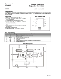 Datasheet MIK3800 manufacturer Микрон