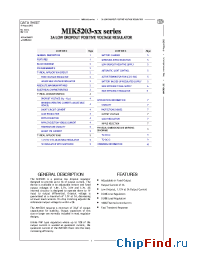 Datasheet MIK 5203-1.5 T manufacturer Микрон