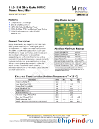 Datasheet 15MPA0566 manufacturer Mimix