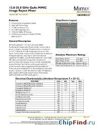 Datasheet 18KWR0327 manufacturer Mimix