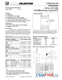 Datasheet CFK2162-P3-000T manufacturer Mimix