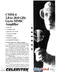 Datasheet CMM-4 manufacturer Mimix