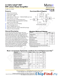 Datasheet PB-CHV2710-0000 manufacturer Mimix