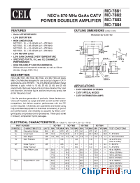 Datasheet PS2501A manufacturer Mimix