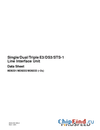 Datasheet M28333-3x производства Mindspeed