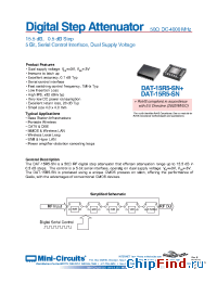 Datasheet DAT-15R5-SN+ manufacturer Mini-Circuits