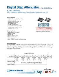 Datasheet DAT-31575-PP+ manufacturer Mini-Circuits
