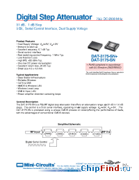 Datasheet DAT-3175-SN+ manufacturer Mini-Circuits