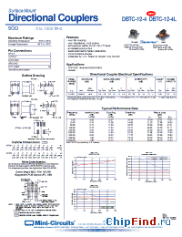 Datasheet DBTC-12-4 manufacturer Mini-Circuits