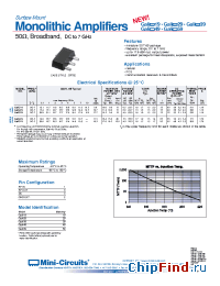 Datasheet Gali_39 производства Mini-Circuits