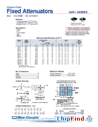 Datasheet GAT-2 manufacturer Mini-Circuits