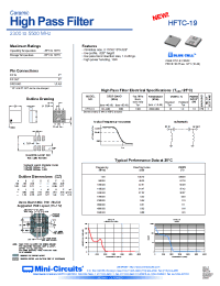 Datasheet HFTC-19 manufacturer Mini-Circuits