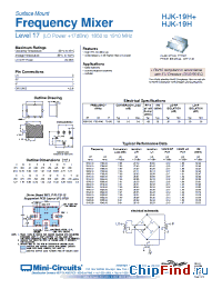 Datasheet HJK-19H manufacturer Mini-Circuits