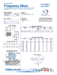 Datasheet HJK-9MH manufacturer Mini-Circuits