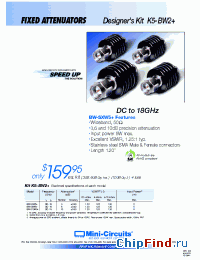 Datasheet K5-BW2 manufacturer Mini-Circuits