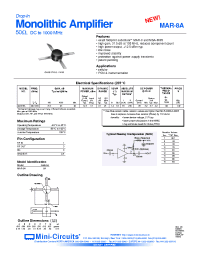 Datasheet MAR-8A manufacturer Mini-Circuits