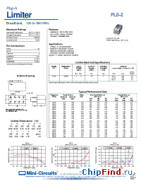 Datasheet PLS-2 manufacturer Mini-Circuits