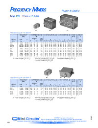 Datasheet RAY-2 manufacturer Mini-Circuits
