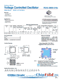 Datasheet ROS-2800-519+ manufacturer Mini-Circuits