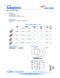Datasheet SF-BM50 manufacturer Mini-Circuits