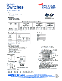 Datasheet SWM_A-2-50DR manufacturer Mini-Circuits