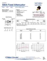 Datasheet VAT-9W2 manufacturer Mini-Circuits