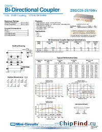 Datasheet ZB8PD-6.4-S manufacturer Mini-Circuits