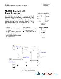 Datasheet ML0308 manufacturer Minilogic