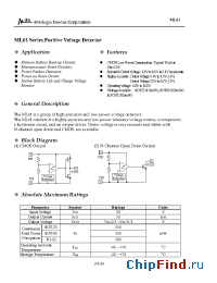 Datasheet ML61C303PR manufacturer Minilogic