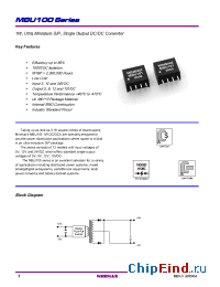 Datasheet MBU114 manufacturer Minmax