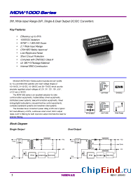 Datasheet MDW1041 manufacturer Minmax