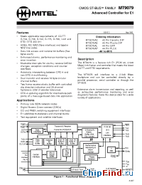 Datasheet MT9079AC manufacturer Mitel