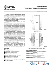 Datasheet SA8281IG manufacturer Mitel