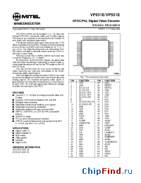 Datasheet VP551ECGGP1N manufacturer Mitel