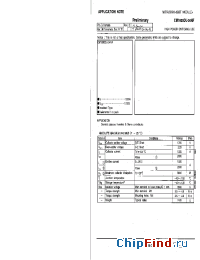 Datasheet CM1000DU-34NF manufacturer Mitsubishi