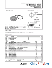 Datasheet FGR3000CV-90DA manufacturer Mitsubishi