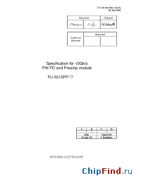 Datasheet FU-321SPP-V7 производства Mitsubishi