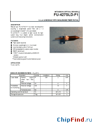 Datasheet FU-427SLD-F1 manufacturer Mitsubishi
