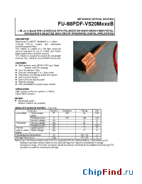 Datasheet FU-68PDF-V520M206B производства Mitsubishi