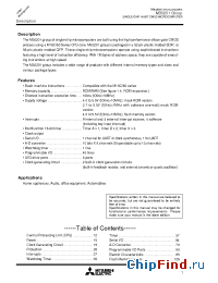 Datasheet M30201M4-114FP manufacturer Mitsubishi