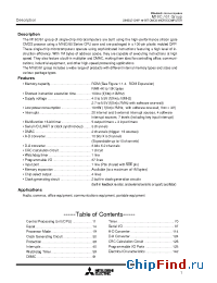 Datasheet M30610MAA производства Mitsubishi